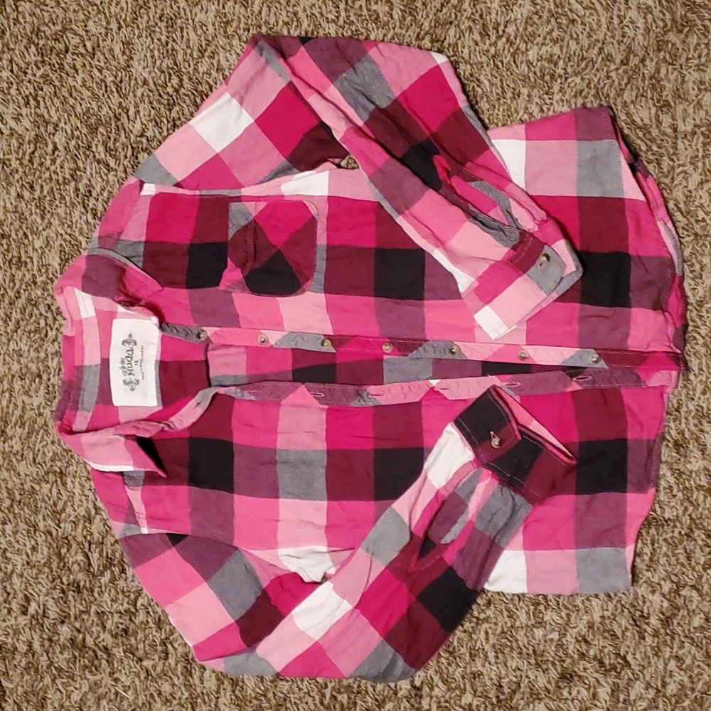Girls Mudd button up